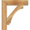 Ekena Millwork Imperial Block Rough Sawn Bracket w/ Offset Brace, Western Red Cedar, 8"W x 32"D x 36"H BKT0806X32X36IMP05RWR - alternate 2